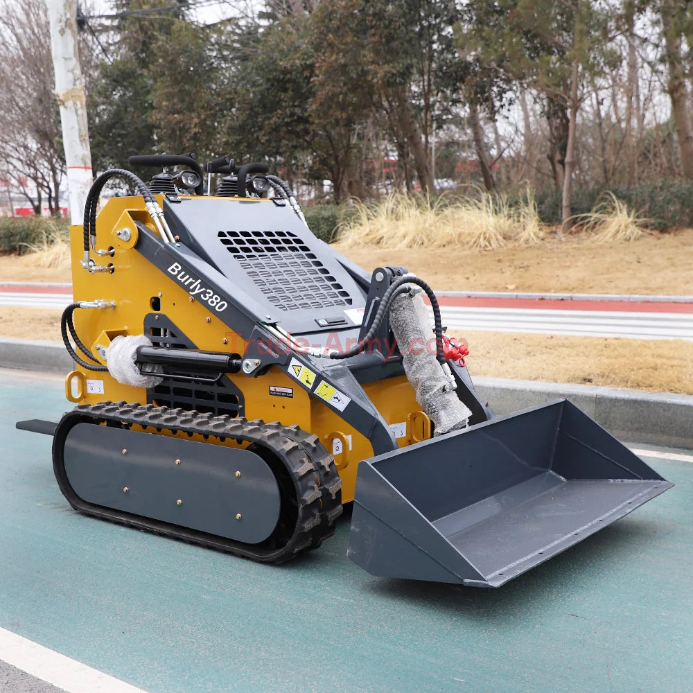 Burly 380 Stand-Up Skid Steer - 23HP - Mini Skid Steer from Trade-Army
