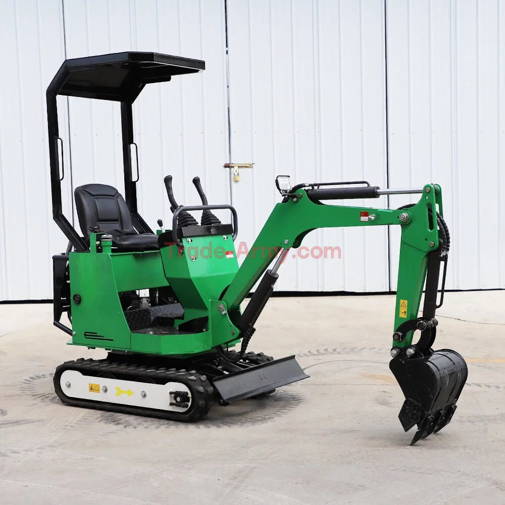 Mini 1.0 Ton Excavator - Mini Excavators - Pre order - USA Stock - Excavator from BurlyHE.com