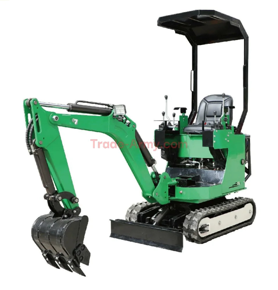Mini 1.0 Ton Excavator - Mini Excavators - Pre order - USA Stock - Excavator from BurlyHE.com