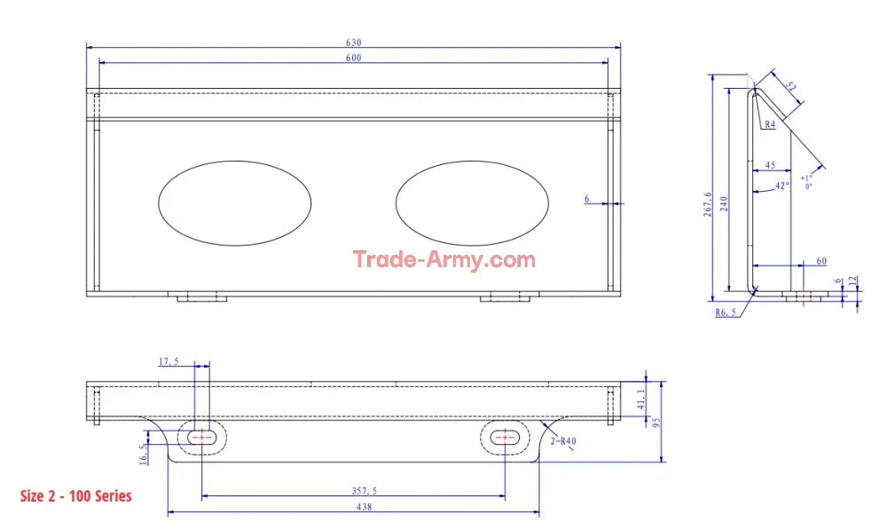 Trencher Attachment for Stand-up Skid Steers with High Flow - Mini Skid Steer from Trade-Army.com