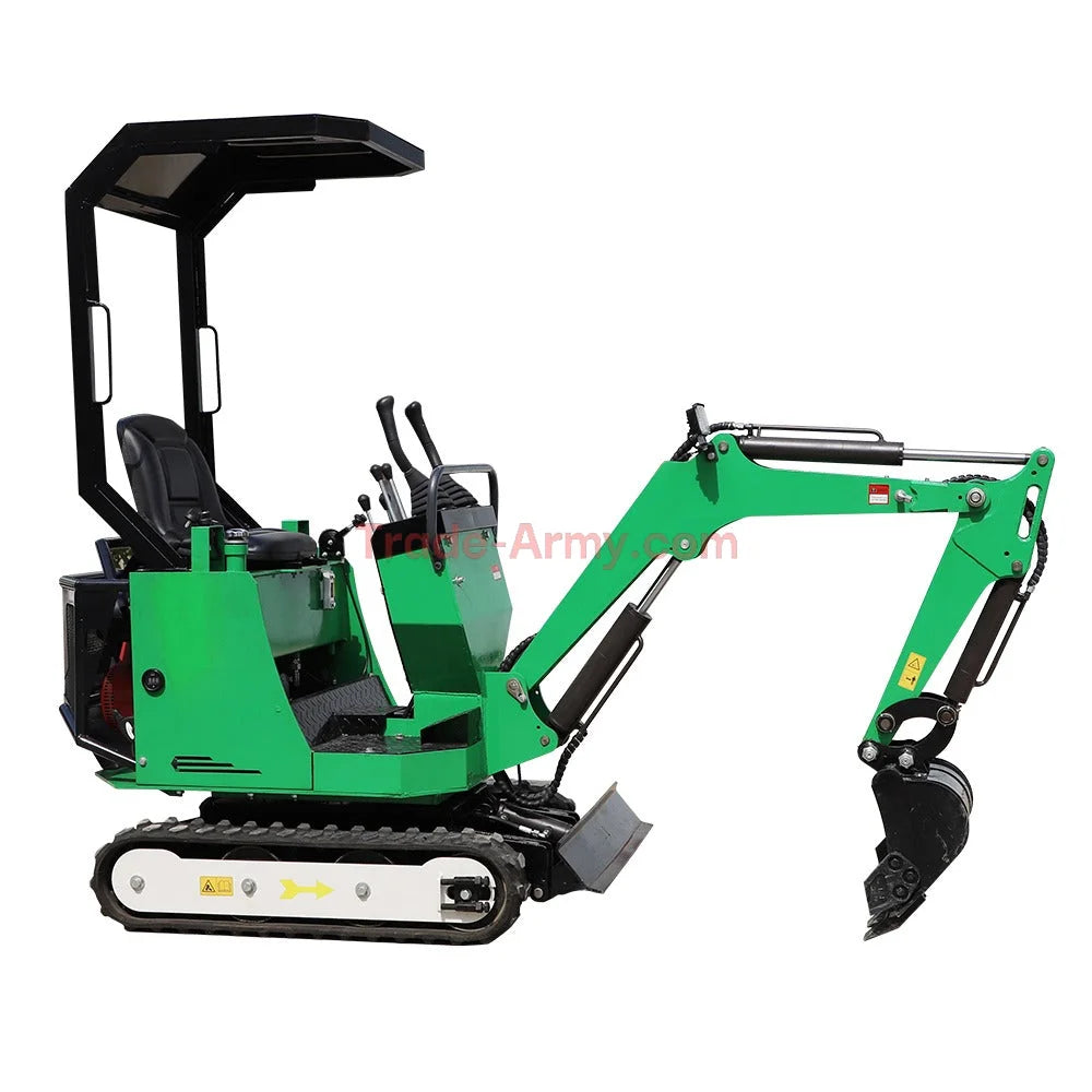 Burly 1.0-Ton Mini Excavator with Briggs & Stratton Engine -  Excavator from BurlyHE.com
