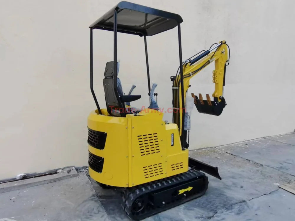 Burly 1.5-Ton Mini Excavator with Briggs & Stratton Engine -  Excavator from BurlyHE.com