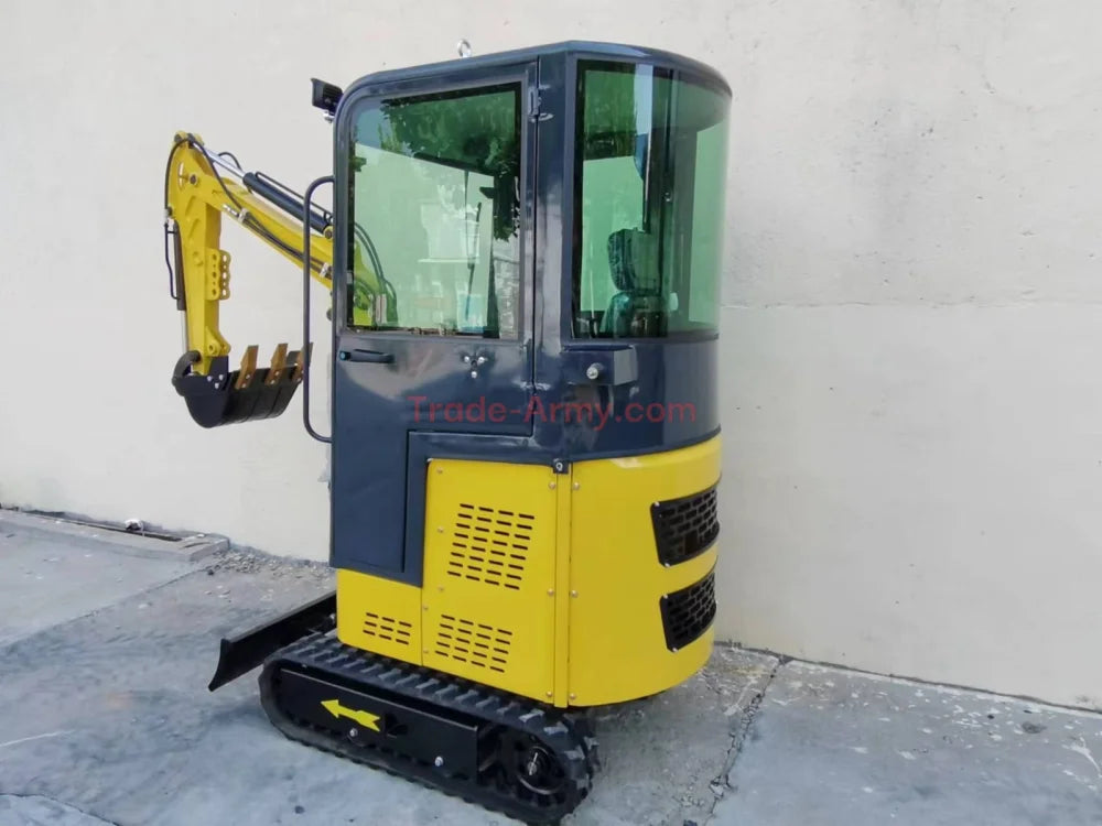 Burly 1.5-Ton Mini Excavator with Briggs & Stratton Engine -  Excavator from BurlyHE.com