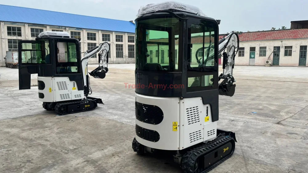 Burly 1.5-Ton Mini Excavator with Briggs & Stratton Engine -  Excavator from BurlyHE.com