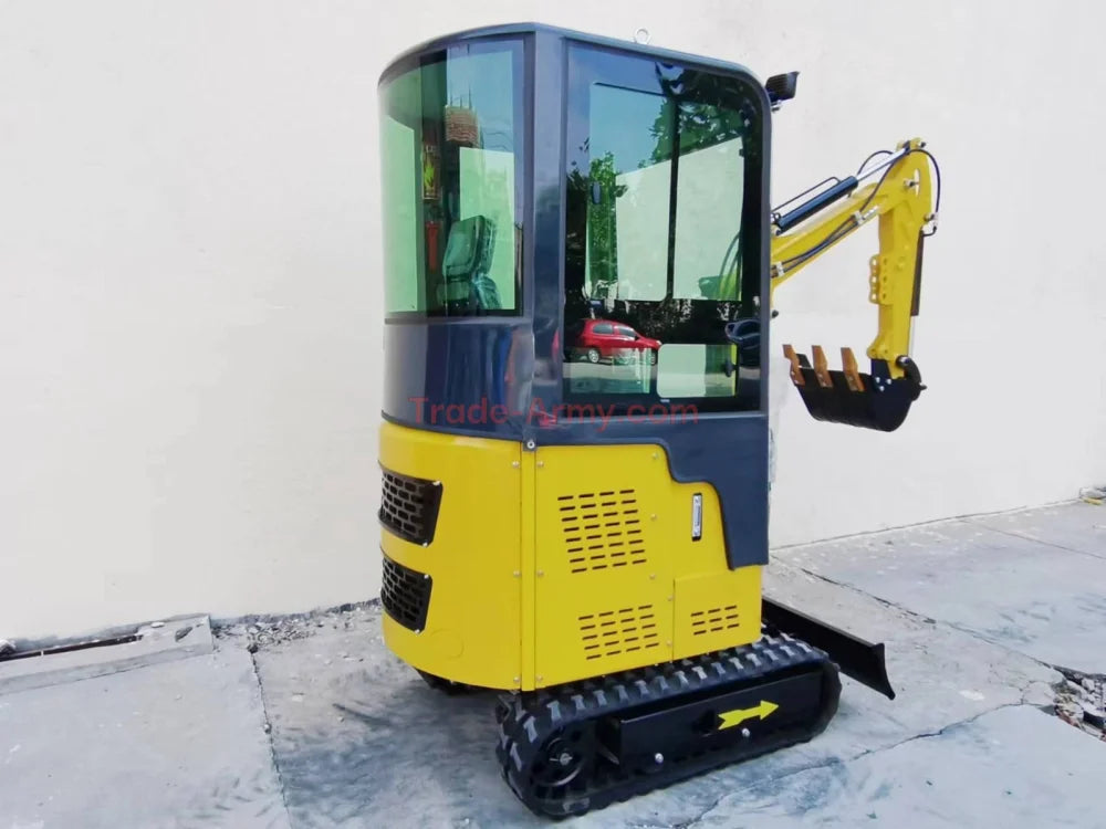 Burly 1.5-Ton Mini Excavator with Briggs & Stratton Engine -  Excavator from BurlyHE.com