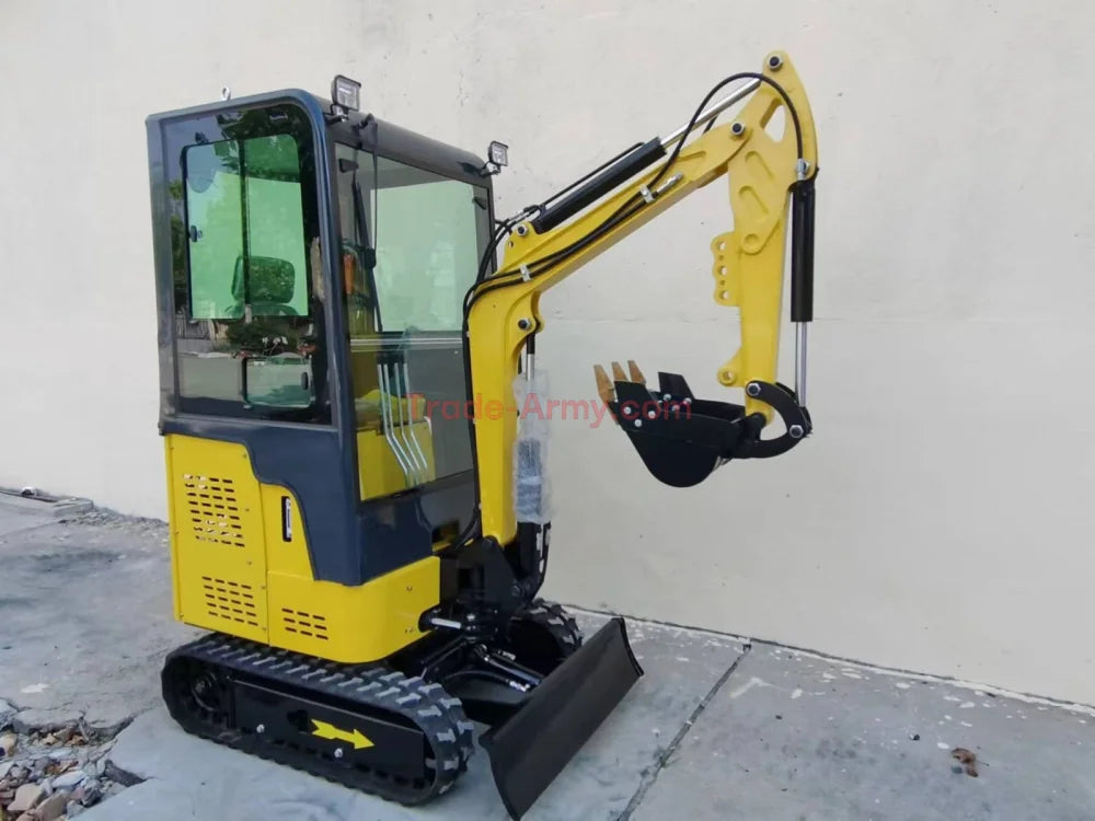 Burly 1.5-Ton Mini Excavator with Briggs & Stratton Engine -  Excavator from BurlyHE.com