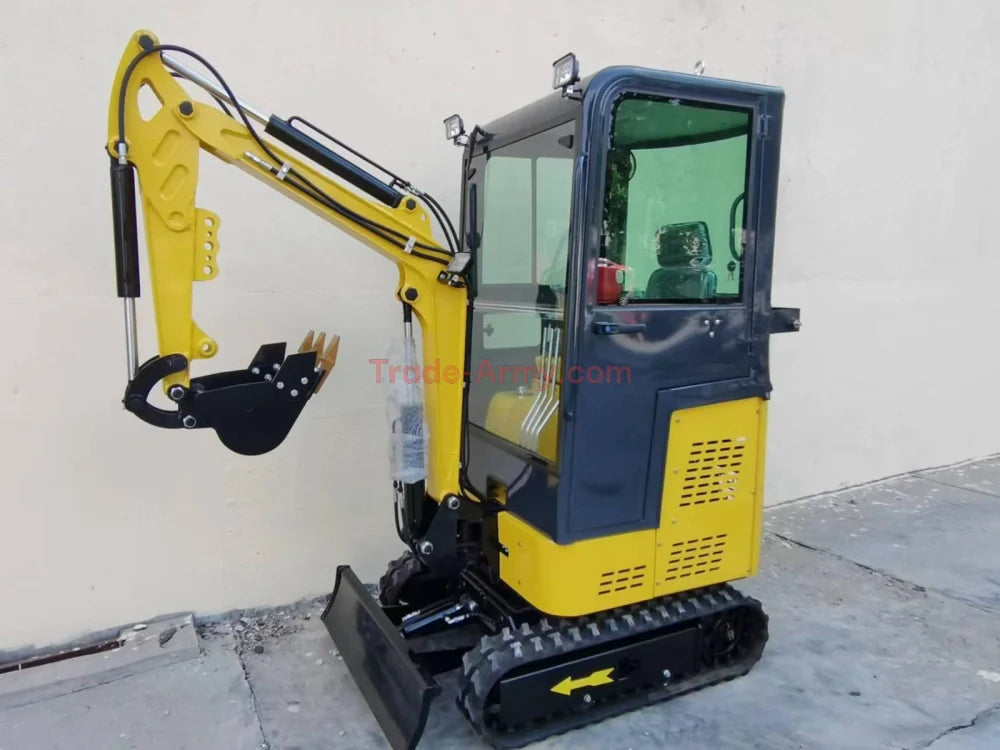 Burly 1.5-Ton Mini Excavator with Briggs & Stratton Engine -  Excavator from BurlyHE.com