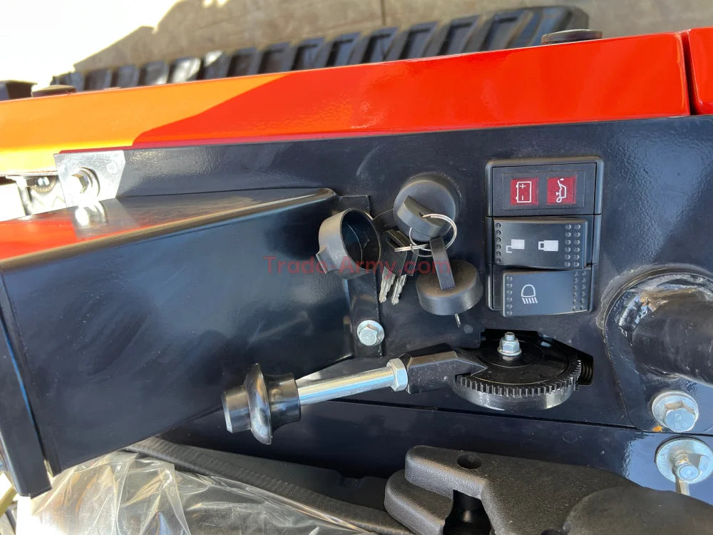 Burly 1.7-Ton Mini Excavator with Kubota D722 Engine -  Excavator from BurlyHE.com