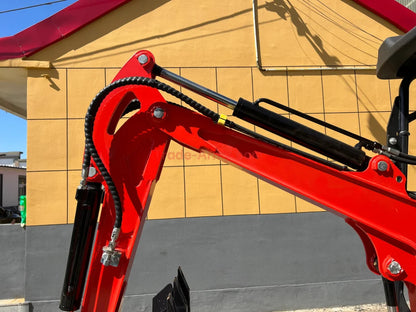 Burly 1.7-Ton Mini Excavator with Kubota D722 Engine -  Excavator from BurlyHE.com