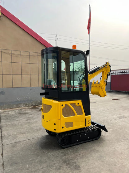 Burly 1.7-Ton Mini Excavator with Kubota D722 Engine -  Excavator from BurlyHE.com