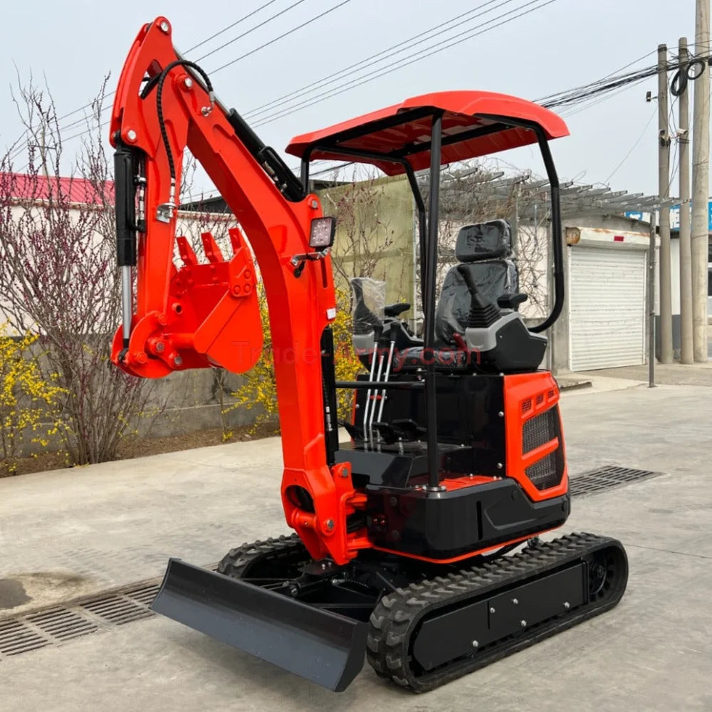 Burly 1.8 Ton Excavator with Kubota D907 Engine -  Excavator from BurlyHE.com