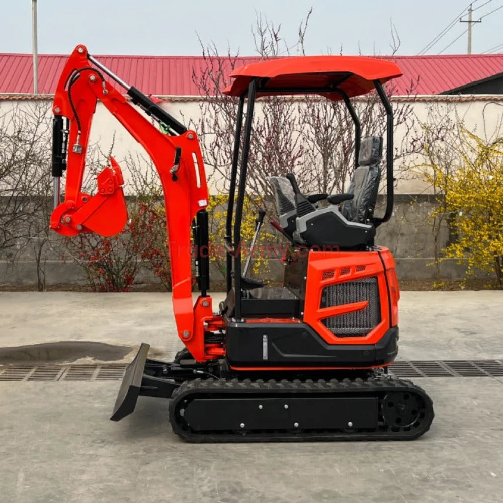 Burly 1.8 Ton Excavator with Kubota D907 Engine -  Excavator from BurlyHE.com