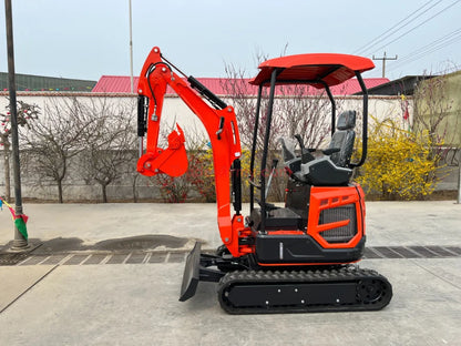 Burly 1.8 Ton Excavator with Kubota D907 Engine -  Excavator from BurlyHE.com