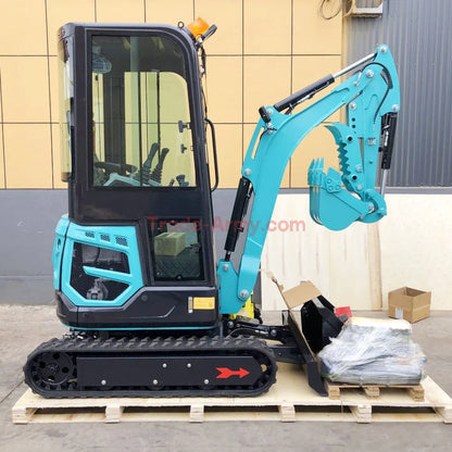 Burly 1.8 Ton Excavator with Kubota D907 Engine -  Excavator from BurlyHE.com