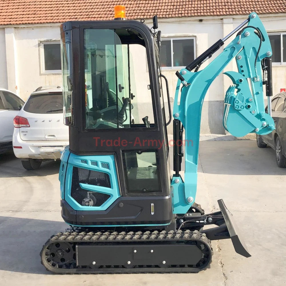 Burly 1.8 Ton Excavator with Kubota D907 Engine -  Excavator from BurlyHE.com
