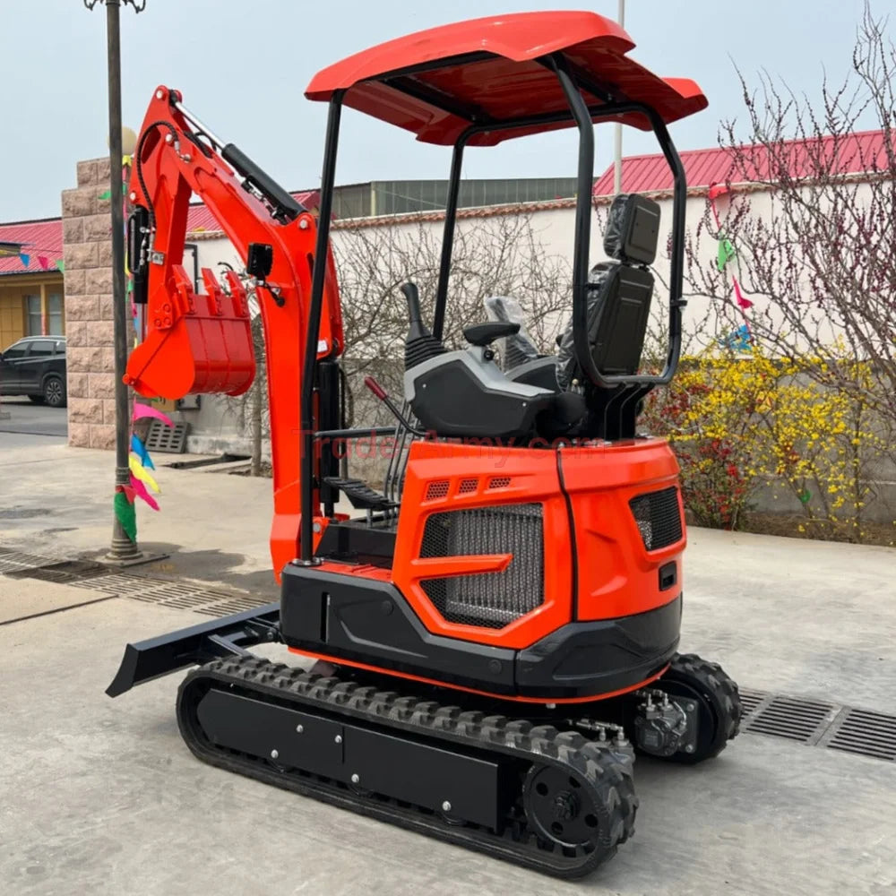 Burly 1.8 Ton Excavator with Kubota D907 Engine -  Excavator from BurlyHE.com