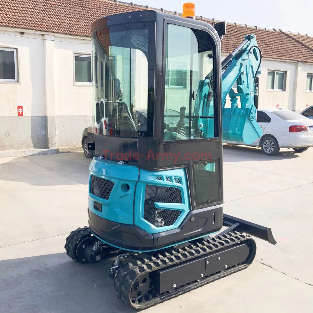Burly 1.8 Ton Excavator with Kubota D907 Engine -  Excavator from BurlyHE.com