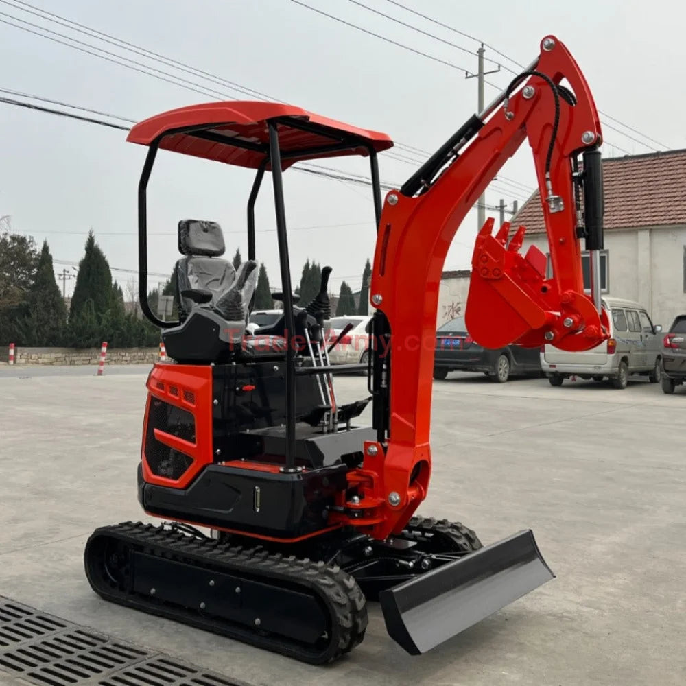 Burly 1.8 Ton Excavator with Kubota D907 Engine -  Excavator from BurlyHE.com
