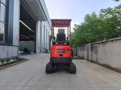 Burly 2.0-Ton Mini Excavator with Kubota Engine -  Excavator from BurlyHE.com