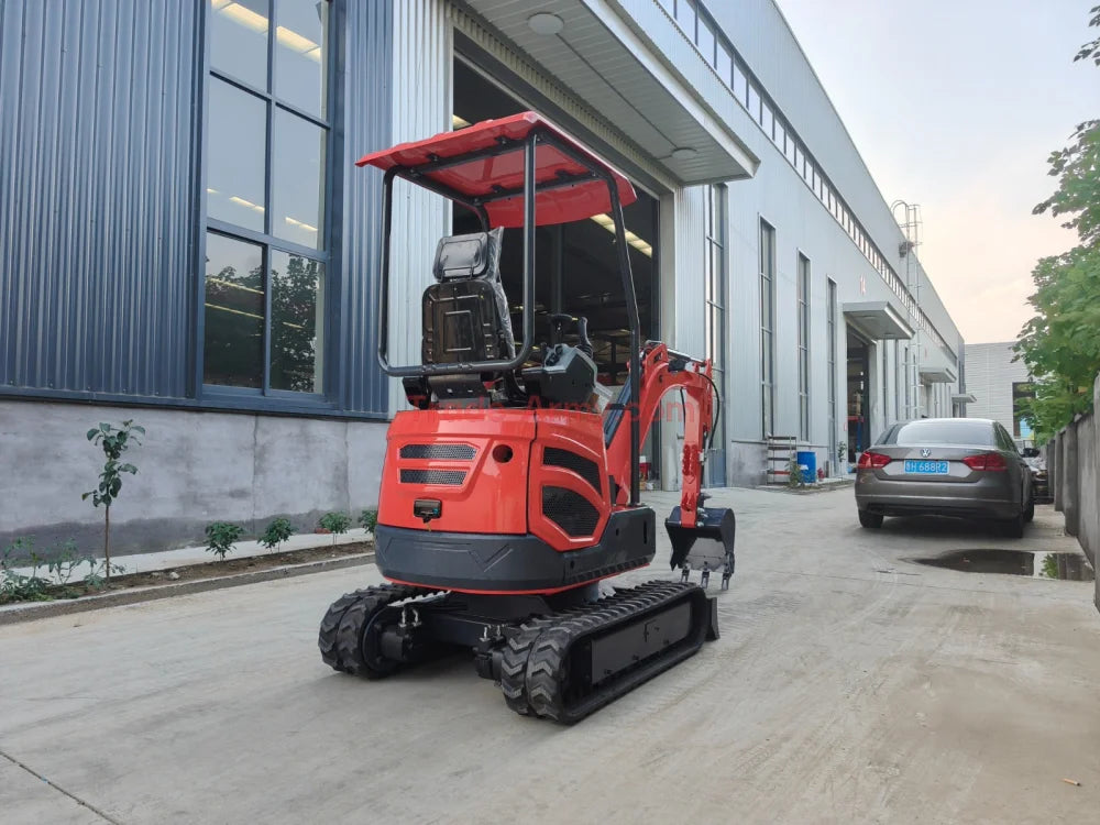 Burly 2.0-Ton Mini Excavator with Kubota Engine -  Excavator from BurlyHE.com