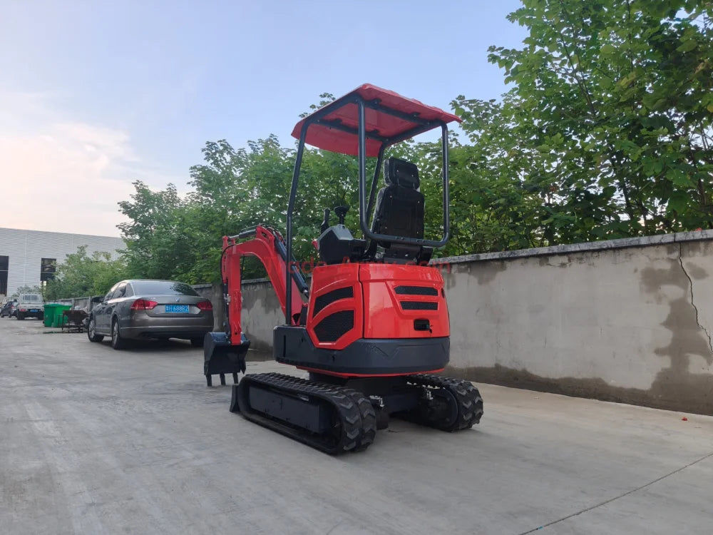 Burly 2.0-Ton Mini Excavator with Kubota Engine -  Excavator from BurlyHE.com