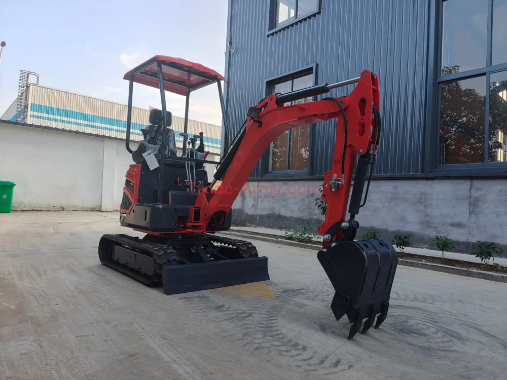 Burly 2.0-Ton Mini Excavator with Kubota Engine -  Excavator from BurlyHE.com