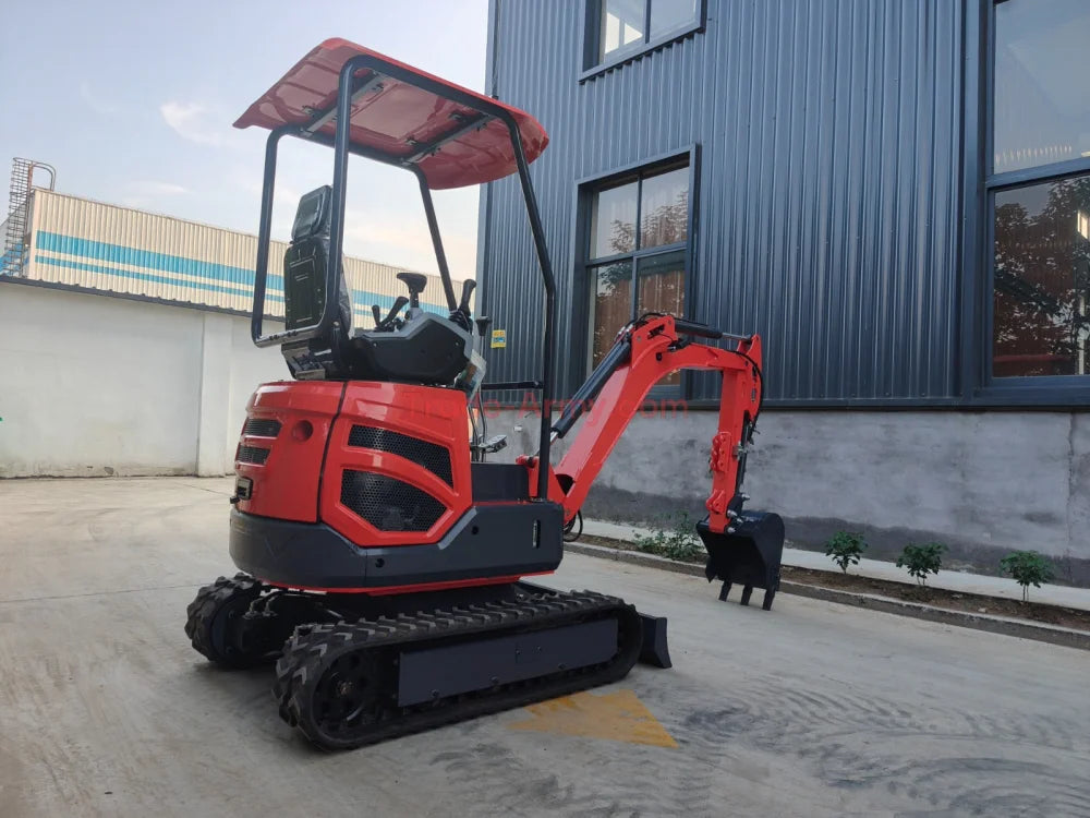 Burly 2.0-Ton Mini Excavator with Kubota Engine -  Excavator from BurlyHE.com