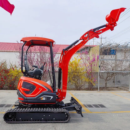 Burly 2.5 Ton Excavator with Kubota D1105 Engine -  Excavator from BurlyHE.com