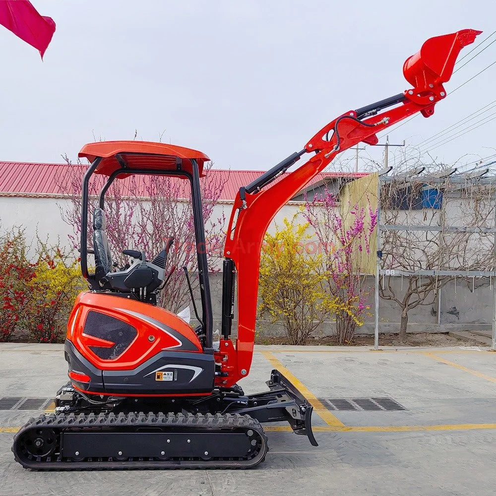 Burly 2.5 Ton Excavator with Kubota D1105 Engine -  Excavator from BurlyHE.com