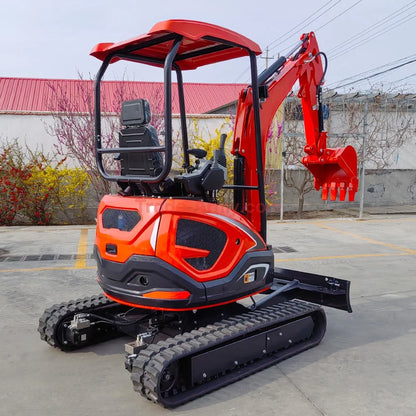 Burly 2.5 Ton Excavator with Kubota D1105 Engine -  Excavator from BurlyHE.com