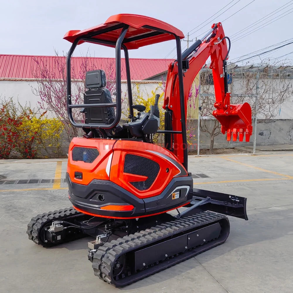 Burly 2.5 Ton Excavator with Kubota D1105 Engine -  Excavator from BurlyHE.com