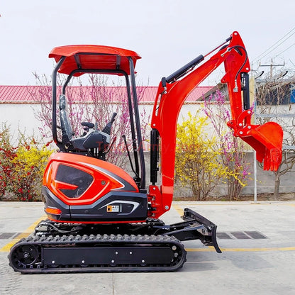 Burly 2.5 Ton Excavator with Kubota D1105 Engine -  Excavator from BurlyHE.com