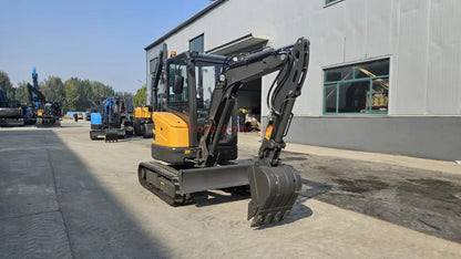 Burly 3.0 Ton Excavator with Kubota D1105 Engine -  Excavator from BurlyHE.com