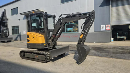 Burly 3.0 Ton Excavator with Kubota D1105 Engine -  Excavator from BurlyHE.com