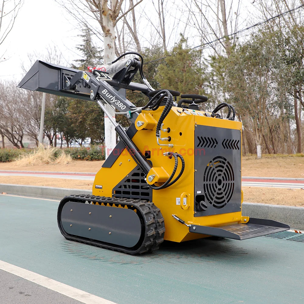 Burly 380 Stand-Up Skid Steer - 23HP -  Mini Skid Steer from Trade-Army