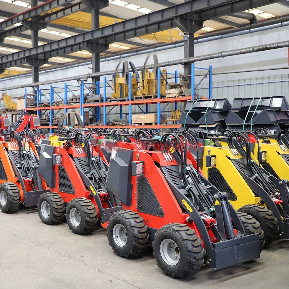 Burly Stand-Up Skid Steer - Burly320W - 13.5HP -  Mini Skid Steer from Trade-Army.com