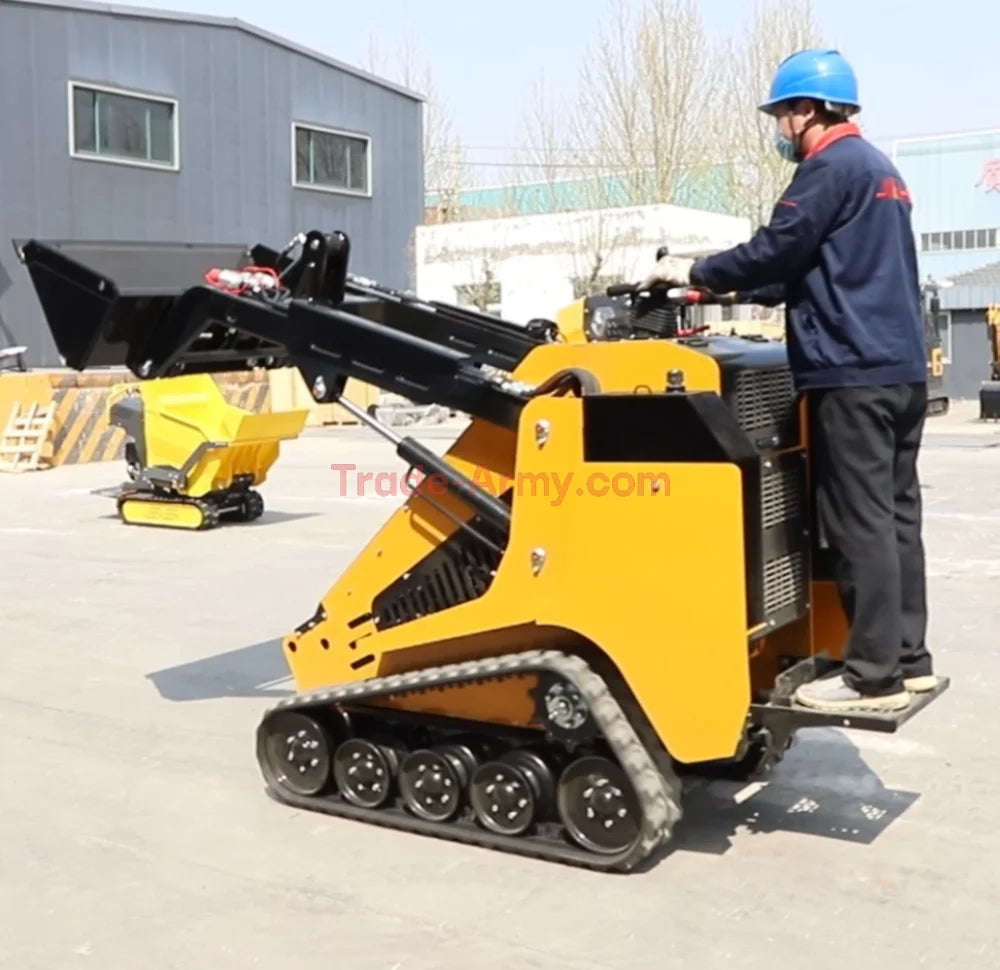 Burly Stand-Up Skid Steer - Burly500 - 23HP -  Mini Skid Steer from BurlyHE.com