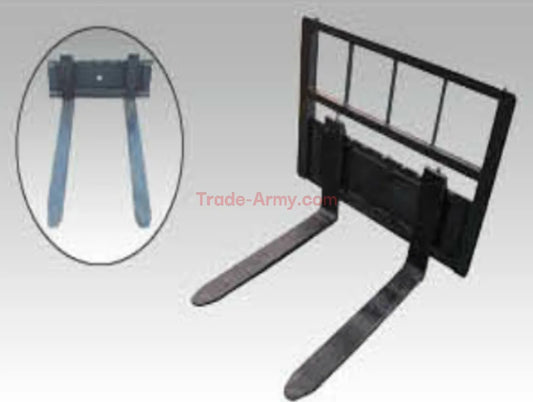 Fork Attachment for Stand-up Skid Steers -  Mini Skid Steer from Trade-Army.com