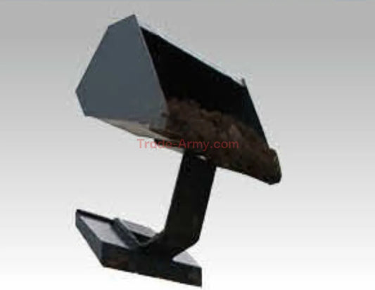 High Dump Bucket for Mini Stand-Up Skid Steer -  Mini Skid Steer from Trade-Army.com