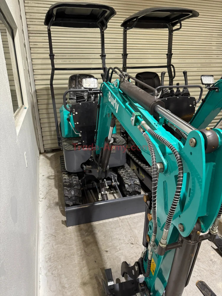 Mini Excavator Rental - Mini Excavator - Burly 1.2-Ton -  Excavator from BurlyHE.com
