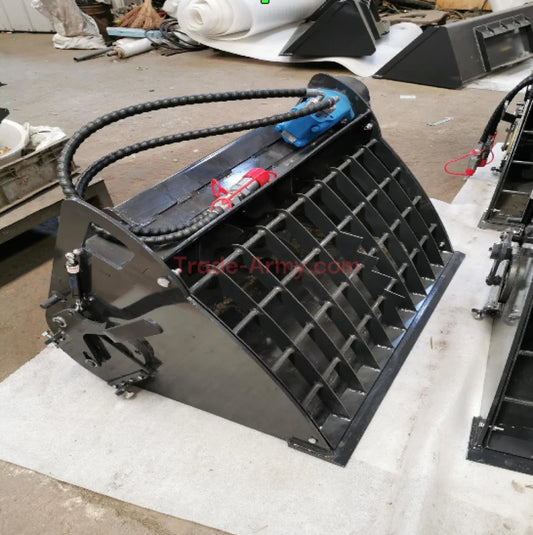 Mixing Bucket for Mini Stand-Up Skid Steer -  Mini Skid Steer from Trade-Army.com