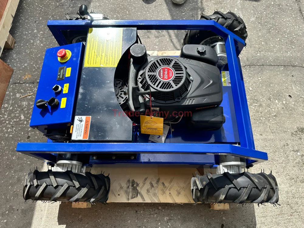 Mower Rental - 20" RC Brush & Lawnmower - 4x4 Model - RC Lawn Mower from Trade-Army.com