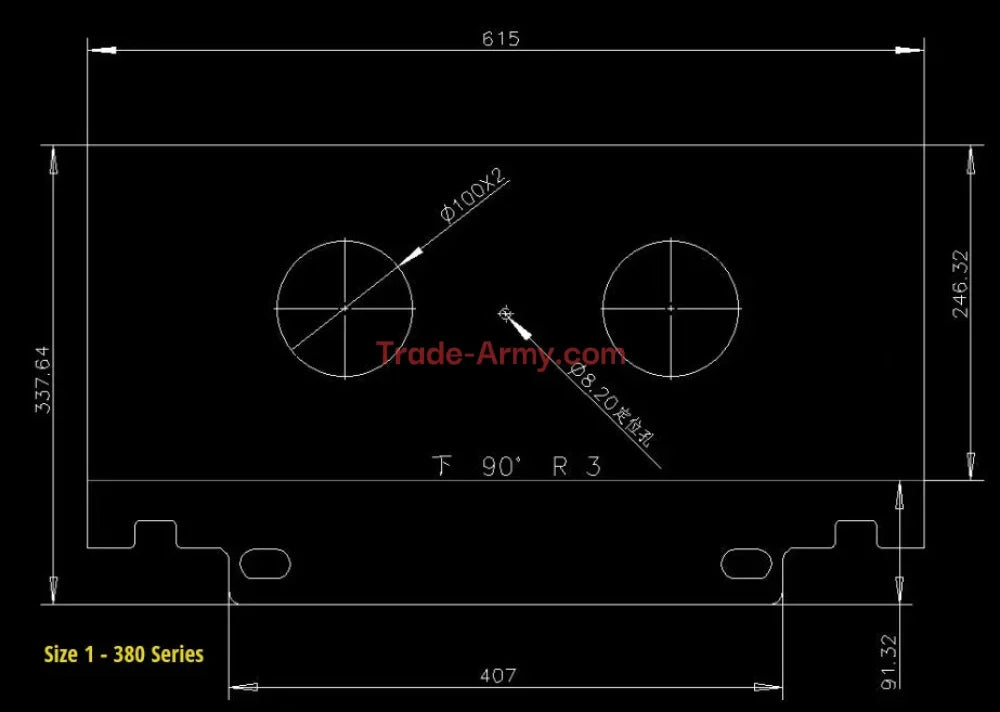 Multi-Function Tool Extensions for Mini Stand Up Skid Steer -  Mini Skid Steer from Trade-Army