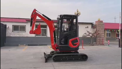 Burly 2.5 Ton Excavator with Kubota D1105 Engine