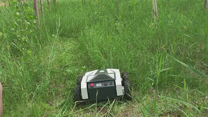 All Electric RC Lawn Mower - 2+ hours of run time!