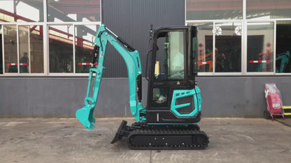 Burly 1.8 Ton Excavator with Kubota D907 Engine