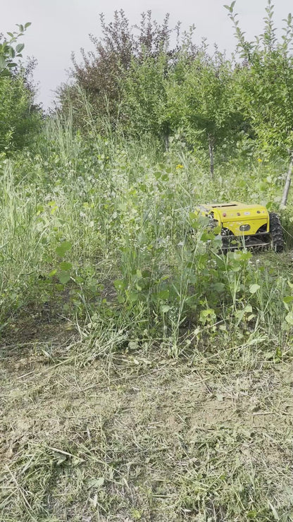 20" RC Lawn Mower with FPV Camera System and Electric Start