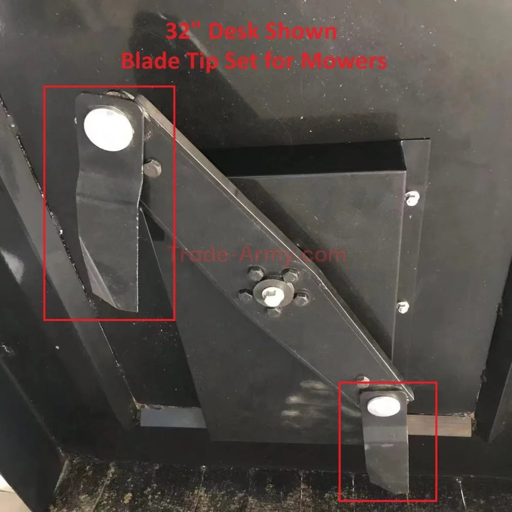 Rotary Blade tips - Tips only -  Parts from RC-Mower.com