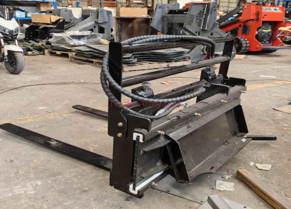 Side Move Fork Attachment for Stand-up Skid Steers -  Mini Skid Steer from Trade-Army.com