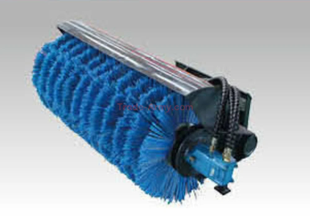 Skid Steer Ground Sweeper Attachment -  Mini Skid Steer from Trade-Army.com